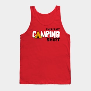 Camping Lover Hiking Outdoor Mountaineer Adventure Slogan Tank Top